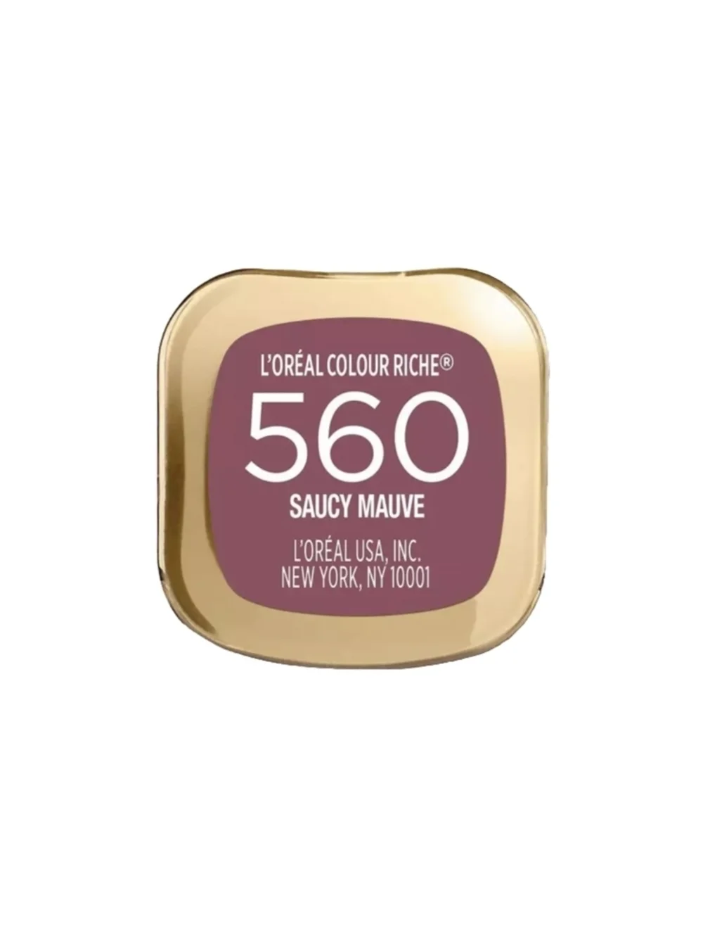 L'Oreal Color Riche Original Satin Lipstick Lips 560 Saucy Mauve  ***swatched